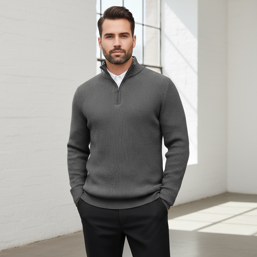 AURA Quarter Zip Sweater™