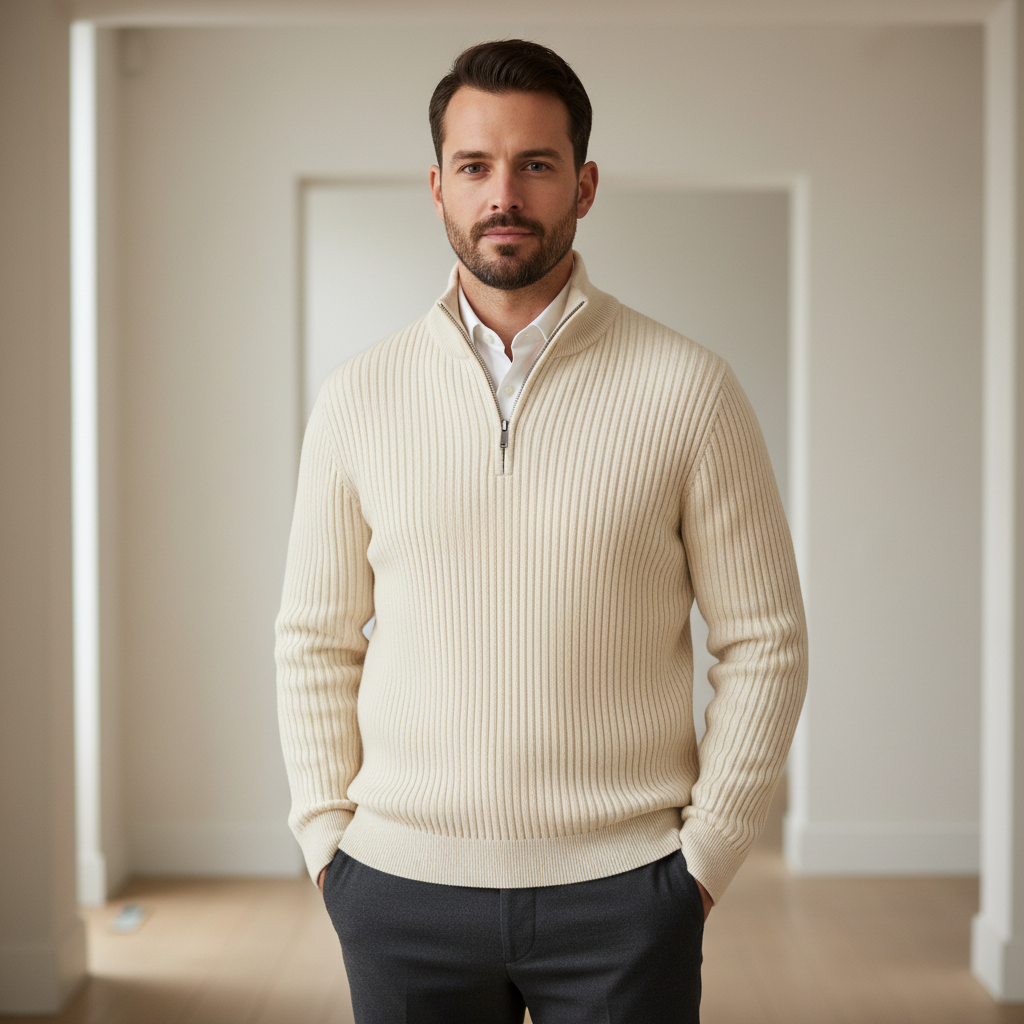 AURA Quarter Zip Sweater™