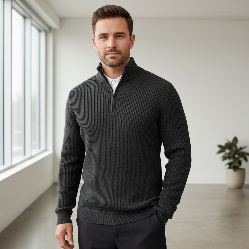 AURA Quarter Zip Sweater™