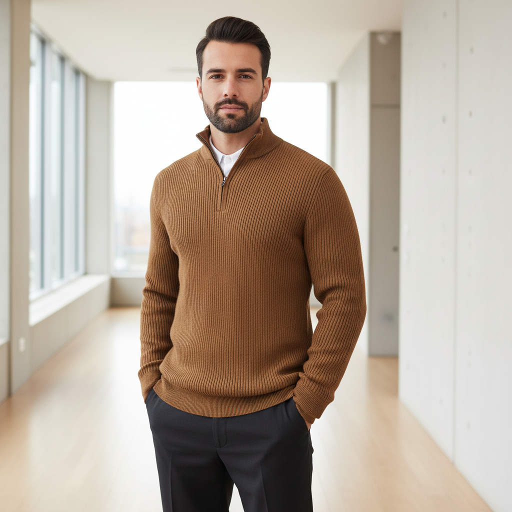 AURA Quarter Zip Sweater™